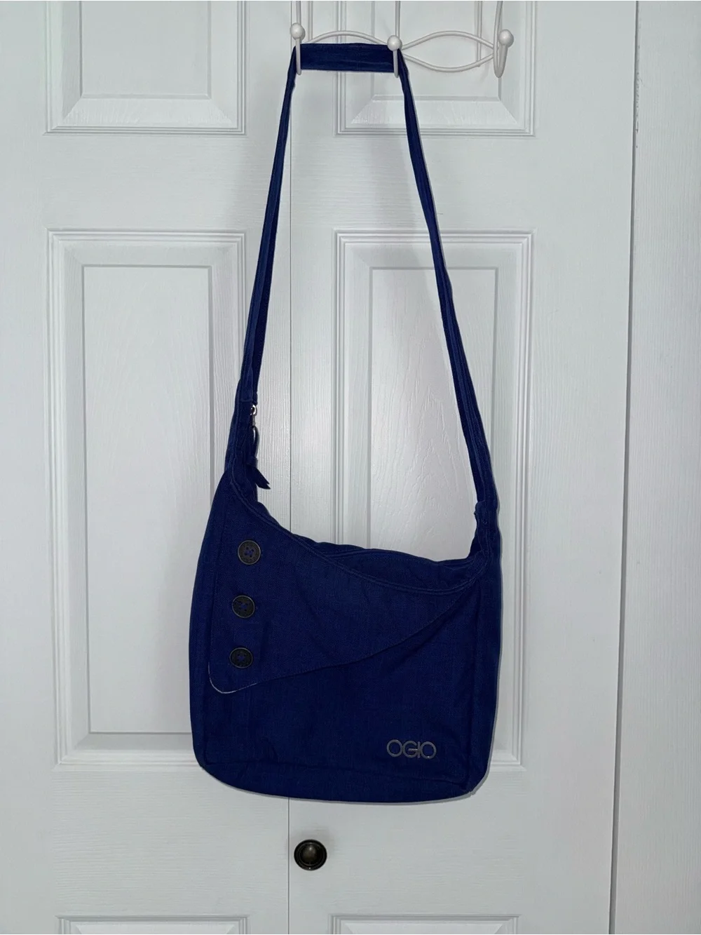 OGIO Brooklyn Crossbody padded tablet Bag purse Blue